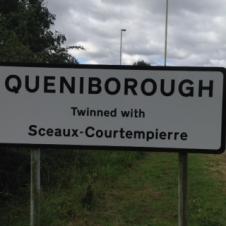 Queniborough Twinning Sign